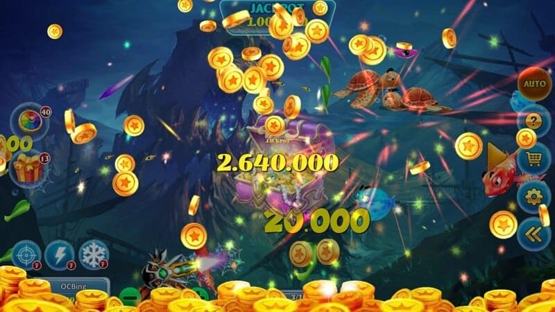 ban ca doi thuong 3d 4 Bạn cần tập trung điểm yếu của cá khi chơi bắn cá đổi thưởng 3D